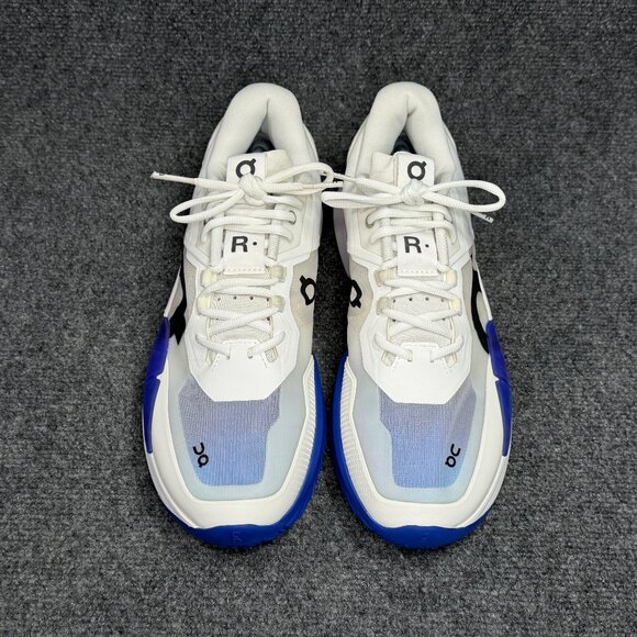 On Running THE ROGER Pro 2 Tennis Shoe Men 12.5 White Indigo Athletic Pickleball main image 5